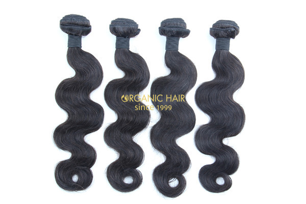 Virgin brazilian remy human hair extensions